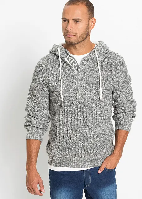 Pullover mit Kapuze, bonprix