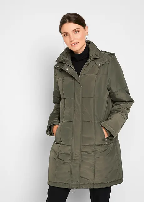 Manteau matelassé à capuche, rembourré, bpc bonprix collection