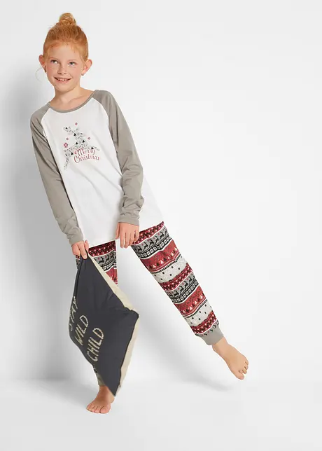 Kinder Pyjama mit Bio Baumwolle (2-tlg.Set), bonprix