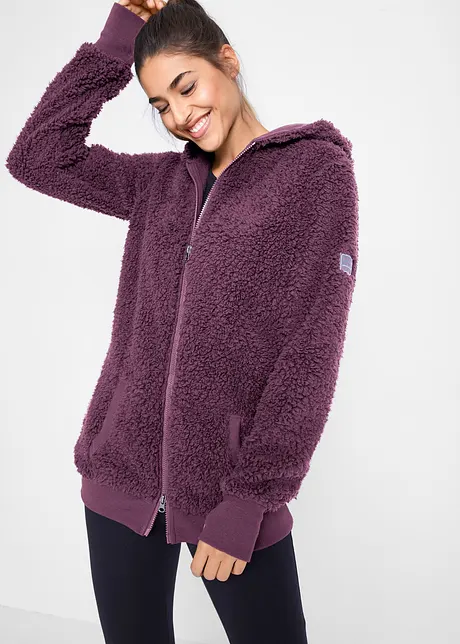 Teddy-Fleece Jacke, bonprix