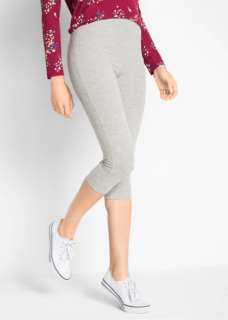 Stretch-Capri-Leggings (2er Pack), bonprix