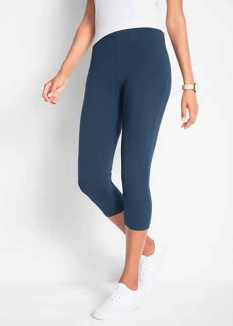 Stretch-Capri-Leggings (2er Pack), bonprix