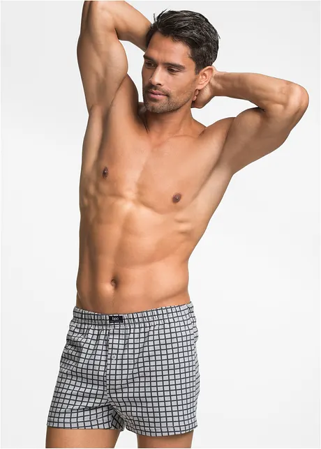 Lockere Jersey Boxershorts  (3er Pack), bonprix