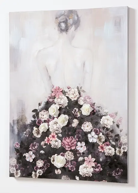 Bild Frau mit Blumenkleid, bpc living bonprix collection