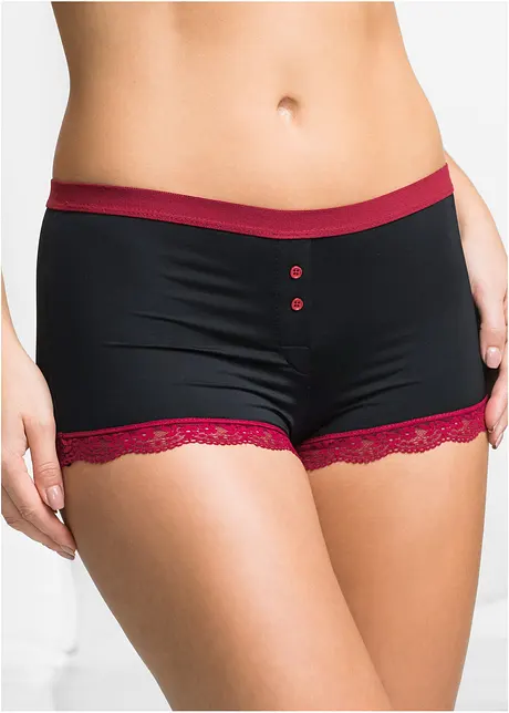 Microfaser Damen Boxer (3er Pack), bonprix