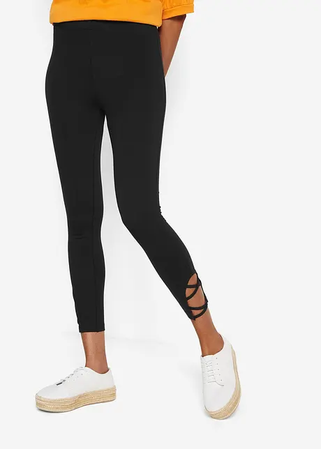 7/8-Highwaist-Leggings mit Bequembund mit Bio-Baumwolle, bonprix