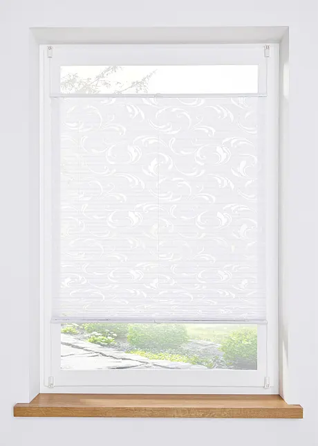 Ausbrenner Plissee mit grafischem Design, bpc living bonprix collection