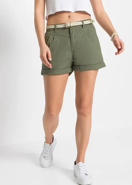 Shorts mit Gürtel, bonprix