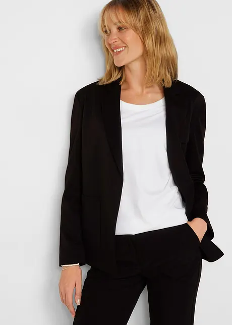 Blazer mit Taschen mit recyceltem Polyester, bpc bonprix collection