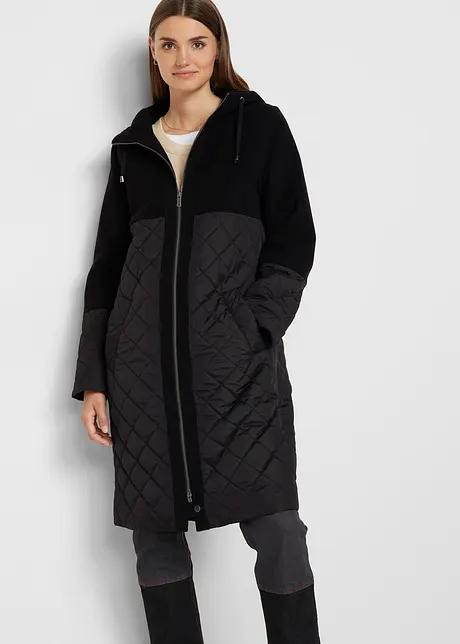 Manteau en mélange de matières, bonprix