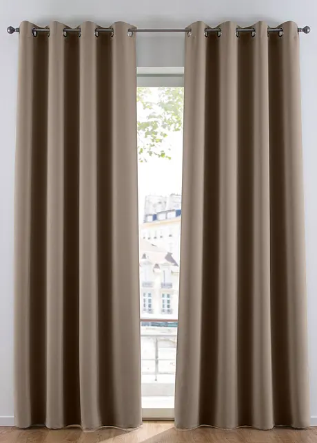Rideau occultant (1 pce), taille normale et XXL, bonprix