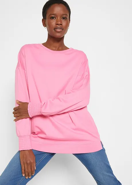 Oversize Langarmshirt mit Ballonärmeln, bonprix