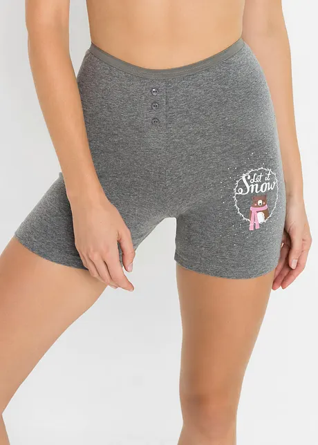 Lange Damen Boxer mit hohem Bund (4er Pack), bonprix