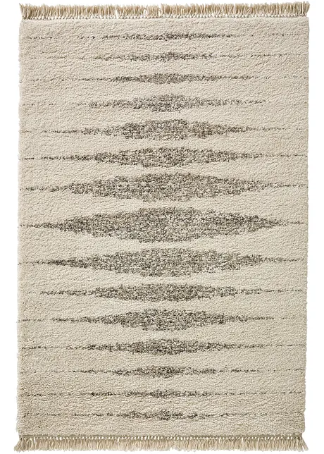 Hochflor Teppich mit geometrischer Musterung, bpc living bonprix collection