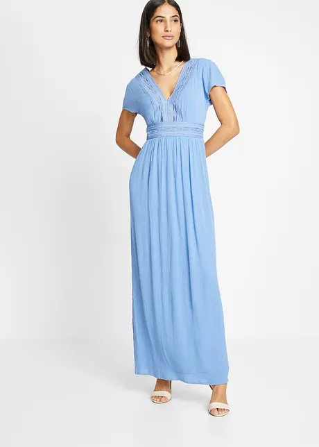 Sommer-Maxikleid mit Spitze, bonprix