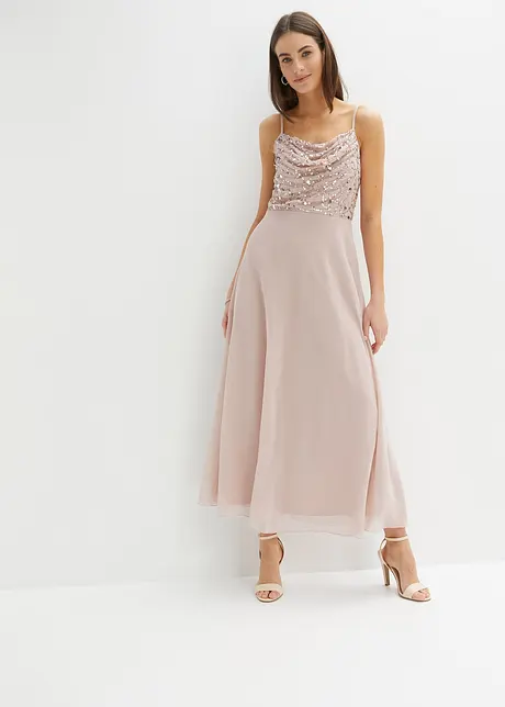 Abendkleid mit Pailletten, bonprix