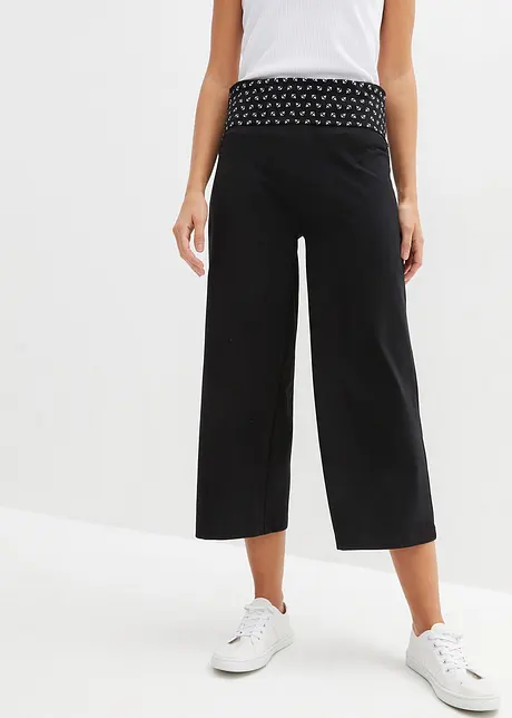 Loungewear Culotte mit Bequembund, bonprix