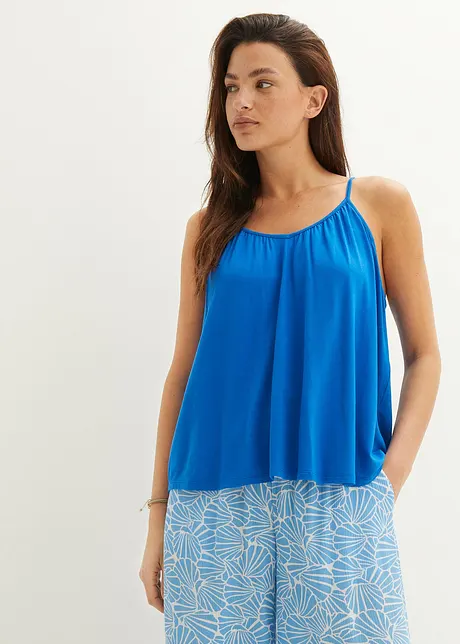 Top à fines bretelles en viscose, bonprix