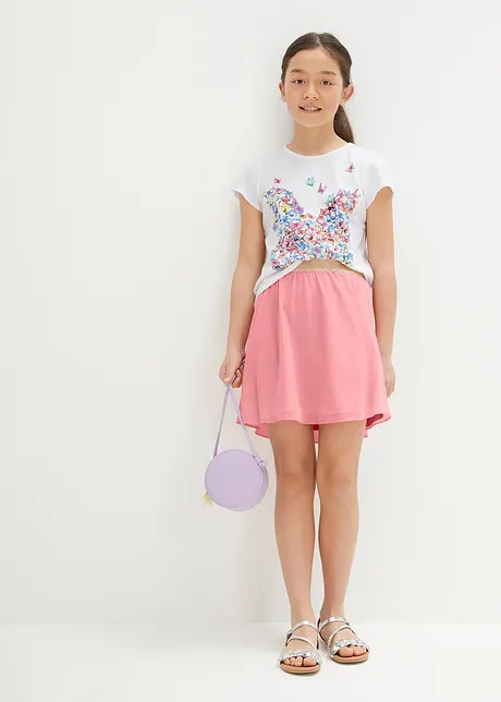 T-shirt et jupe (ens. 2 pces), bonprix
