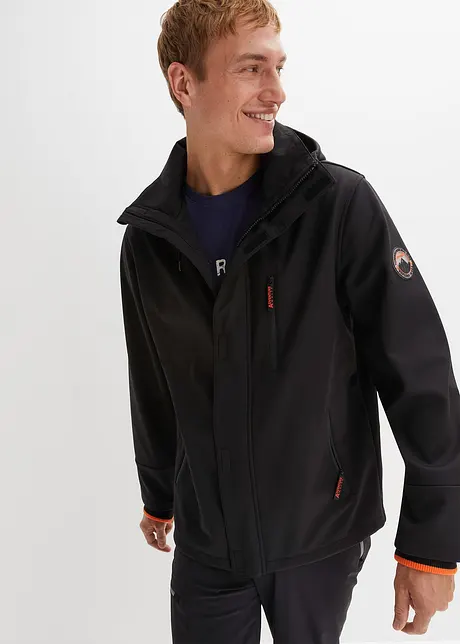 Softshelljacke mit sportlichen Details, bonprix