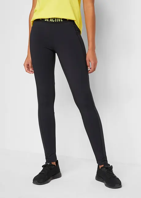 Legging fonctionnel avec empiècement mesh, bpc bonprix collection