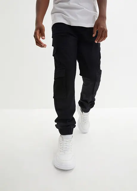 Stretch-Cargohose, Regular Fit, bonprix