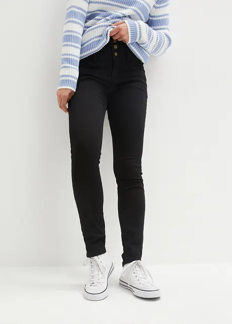 Jean sculptant chaud, Skinny, taille haute, bonprix