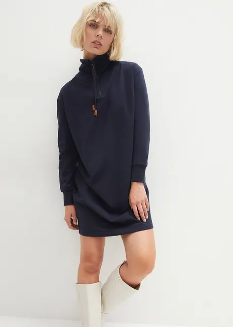 Robe sweat avec imprimé dos, John Baner JEANSWEAR