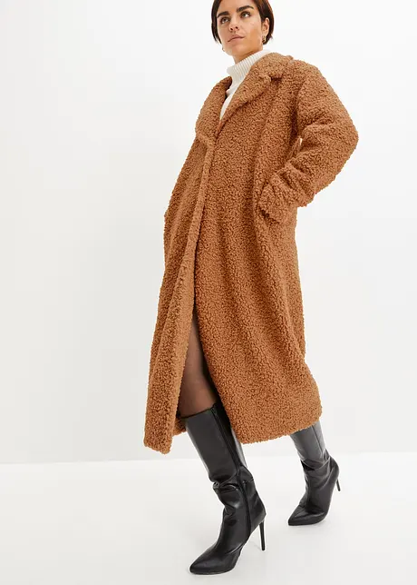 Manteau en polaire peluche, bonprix