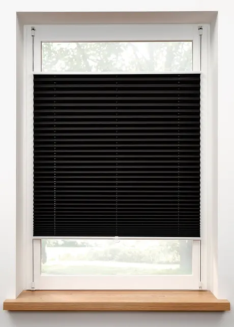 Verdunkelungsplissee mit recyceltem Polyester, bpc living bonprix collection