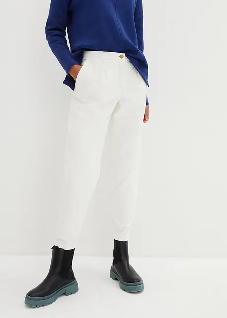 Cordhose mit Bio-Baumwolle, Balloon-Fit, bonprix