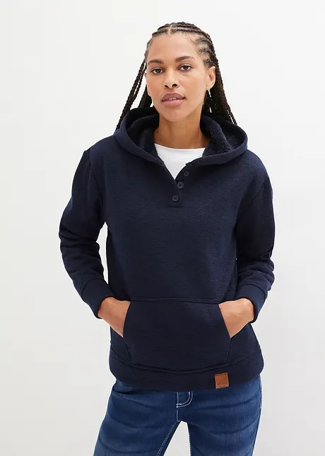 Sweat à capuche super douillet, bonprix