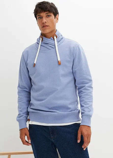 Sweatshirt mit Schalkragen, bonprix