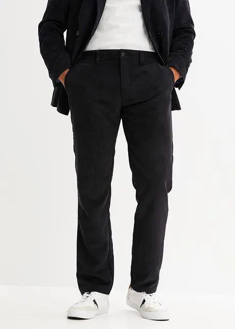 Pantalon chino en velours côtelé Regular Fit, Straight, bpc selection