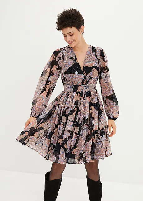 Robe en chiffon à imprimé paisley, bpc selection