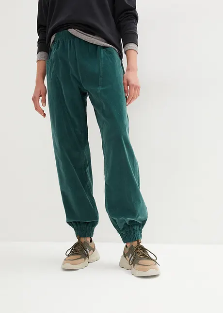 Bequeme Cord-Hose mit großen Taschen und Komfortbund, bonprix