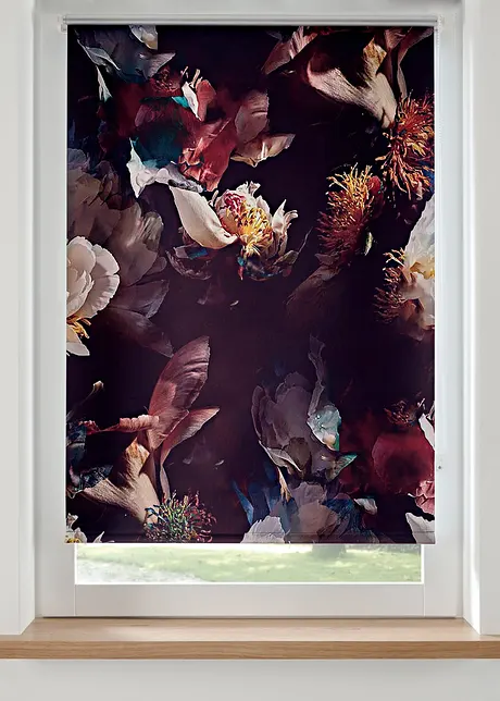Store enrouleur occultant avec imprimé floral, bpc living bonprix collection