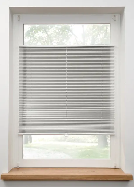 Plissee mit recyceltem Polyester mit Struktur, bpc living bonprix collection