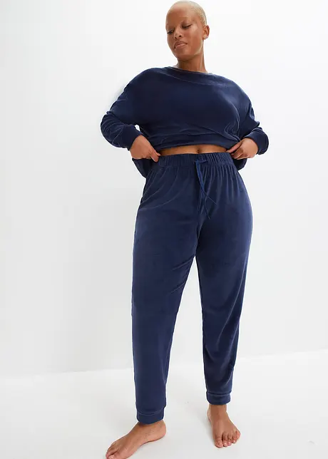 Loungewear Hausanzug aus Samt, bonprix