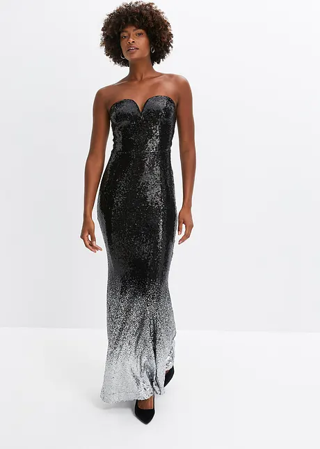 Pailletten-Maxikleid, BODYFLIRT boutique