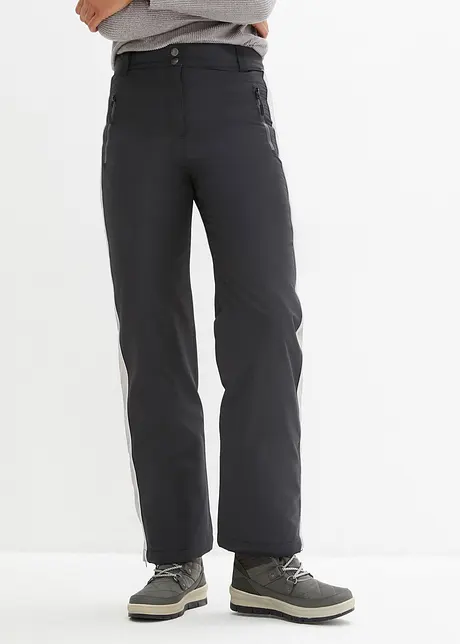 Ski Funktions-Thermohose mit reflektierenden Details, wasserdicht, Straight, bonprix