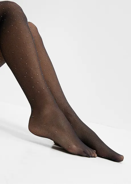 Collant à pois brillants, bpc bonprix collection