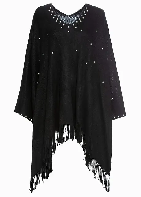 Poncho mit Perlen, bpc bonprix collection