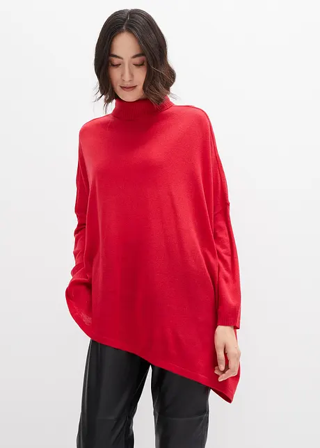 Pull-poncho oversize de coupe asymétrique, bonprix