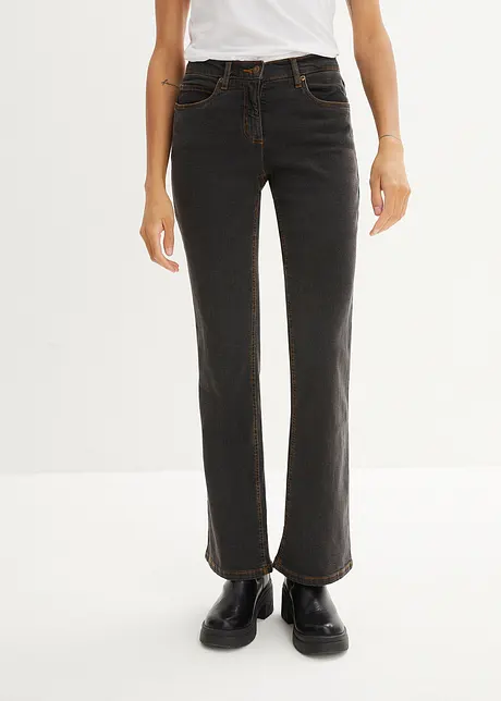 Bootcut Jeans High Waist, Stretch, bonprix