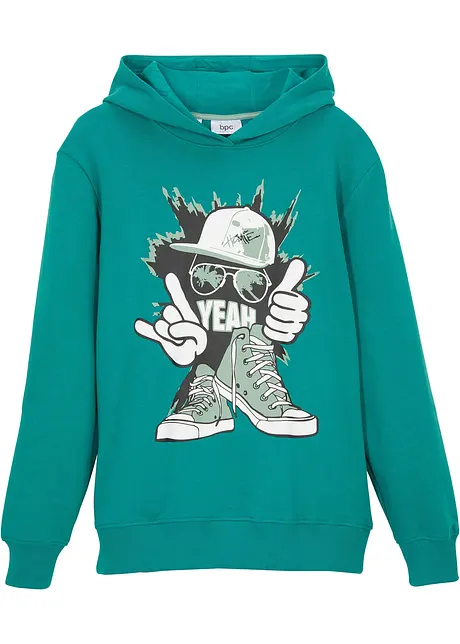 Sweat-shirt à capuche, bonprix