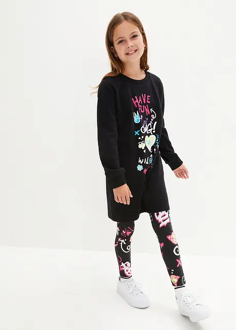 Sweatkleid aus reiner Bio-Baumwolle, bonprix