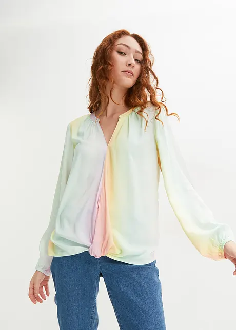 Bluse mit Ombré Effekt, bonprix