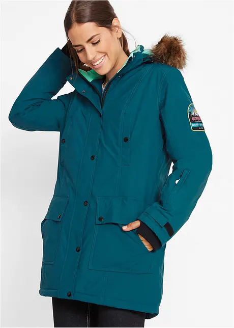 Parka outdoor imperméable à capuche, bonprix