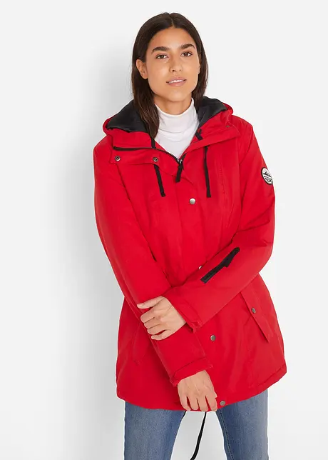 wasserdichte Funktions-Parka mit Kapuze, bonprix